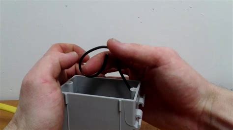 folding wires into electrical box|folding cables into boxes youtube.